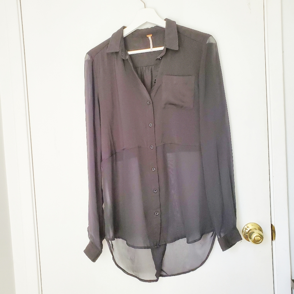 Free People Best of Both Worlds blouse - Picture 3 of 5
